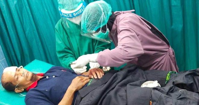 Tokeh Pinang yang mengalami korban perampokan.