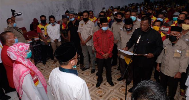 CE-Ratu Kukuhkan 24 Tim Kecamatan