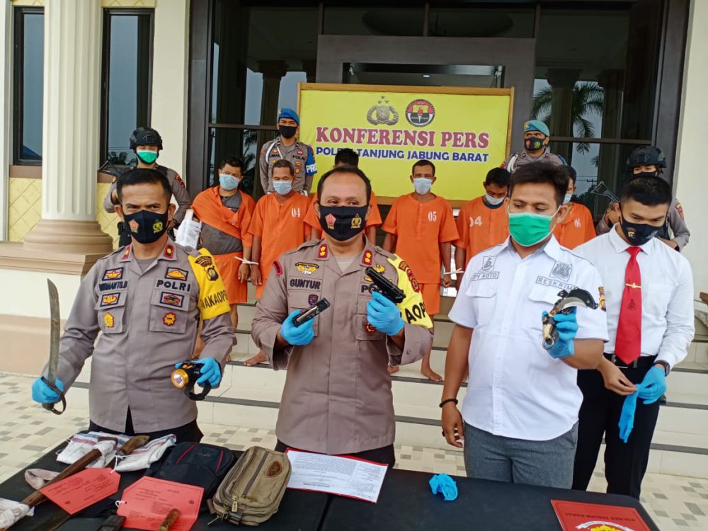 Motif Pelaku Perampokan di Kuala Betara Ternyata Gara-gara Pinjam Uang