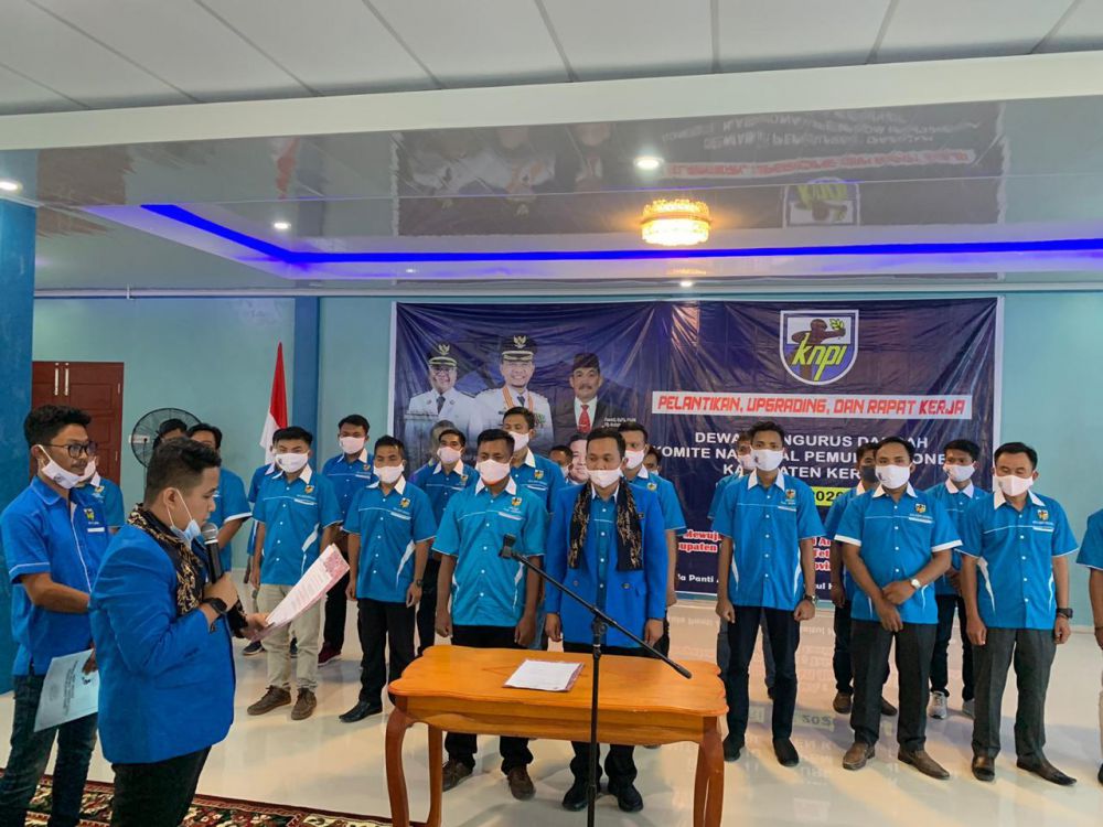 Pelantikan DPD KNPI Kerinci.
