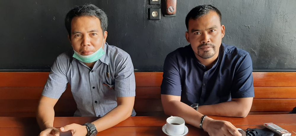 Ketua BPD dan tokoh pemuda desa Lidung.