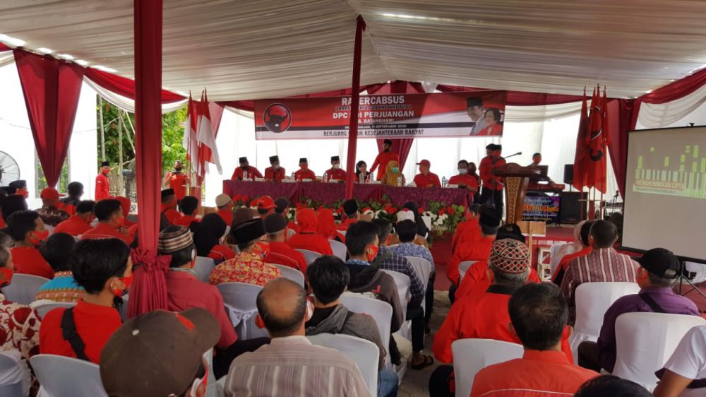 Rapatkan Barisan, Edi Purwanto Minta Kader PDIP di Batanghari Menangkan CE-Ratu