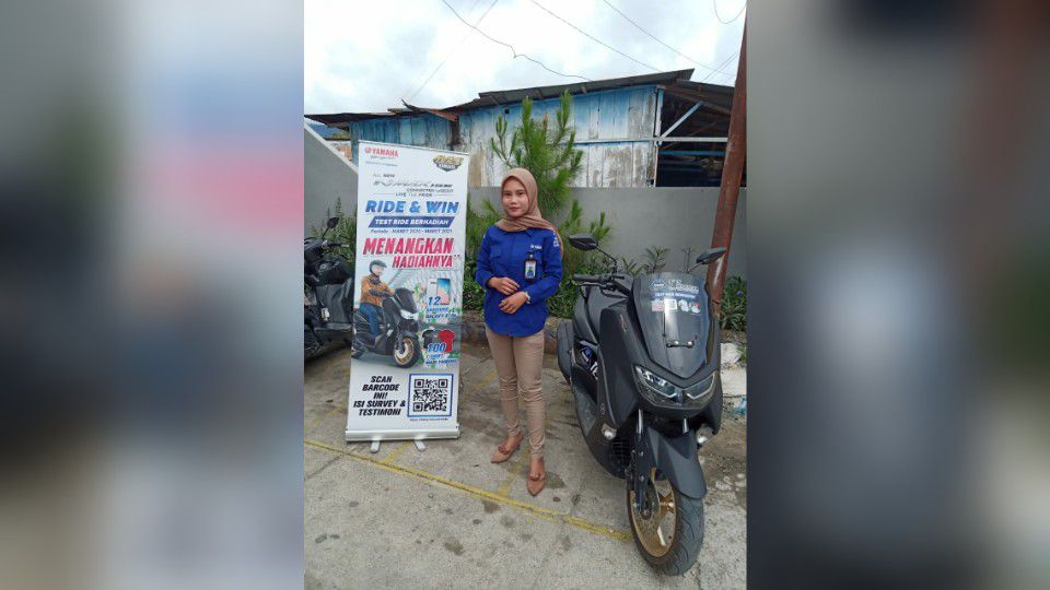 All New Yamaha NMAX 155 Connected Berhadiah Smartphone