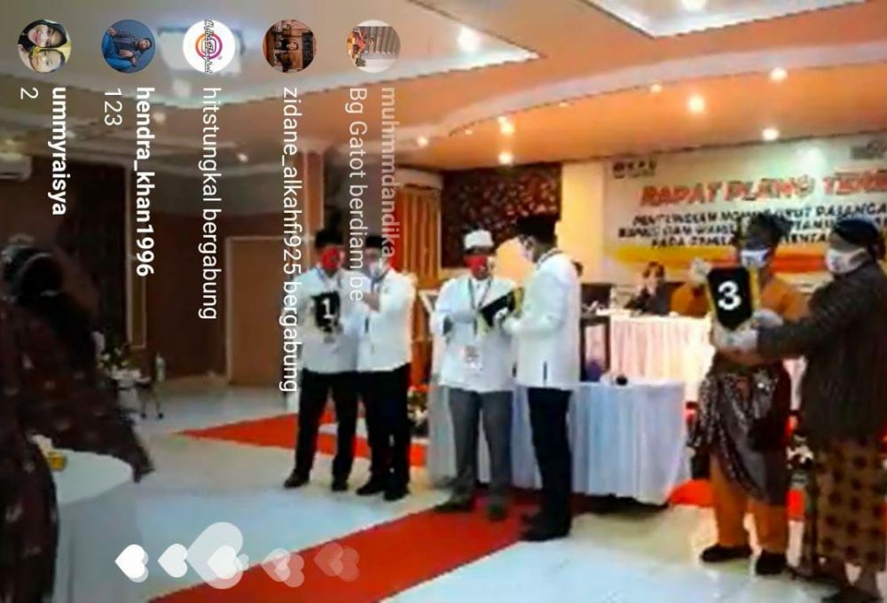 Komisi Pemilihan Umum Kabupaten Tanjung Jabung Barat saat ini tengah menggelar acara pengundian nomor urut Pilkada. 