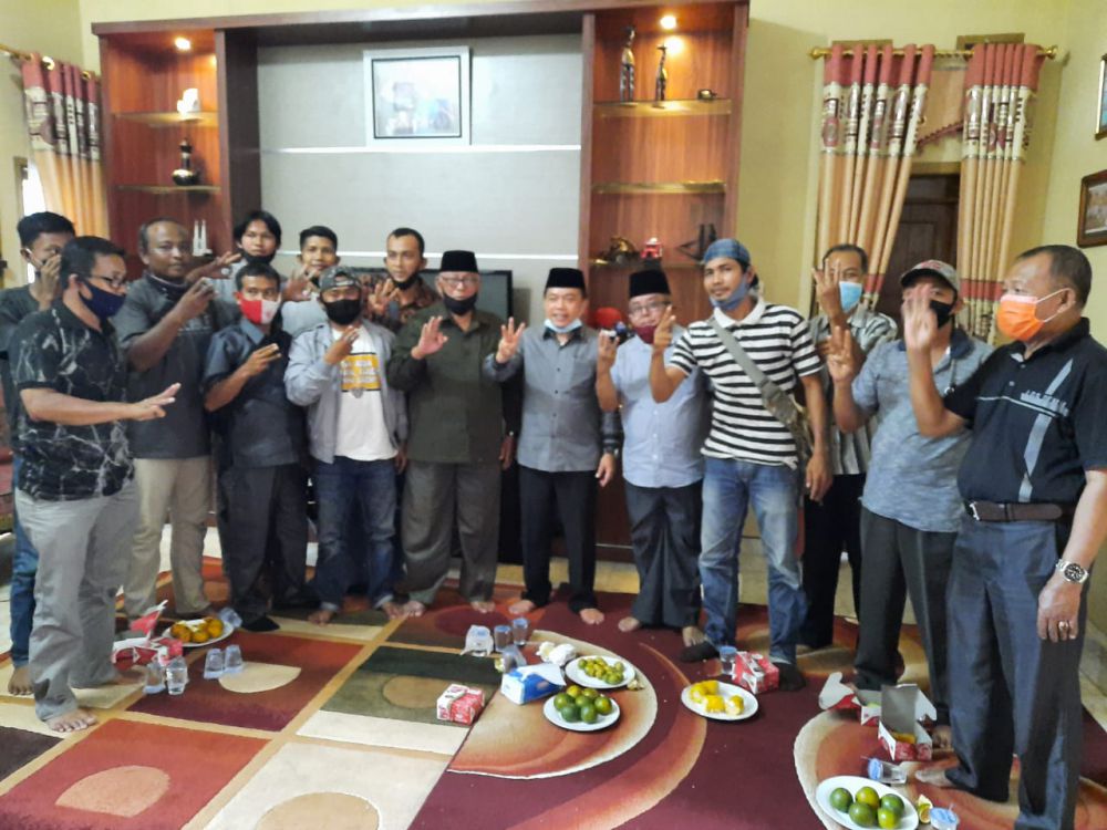 Masyarakat Koto Joyo Bungo Bertekad Menangankan Haris-Sani.