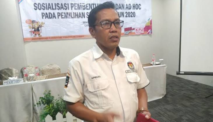 Komisioner KPU Provinsi Jambi, Apnizal.