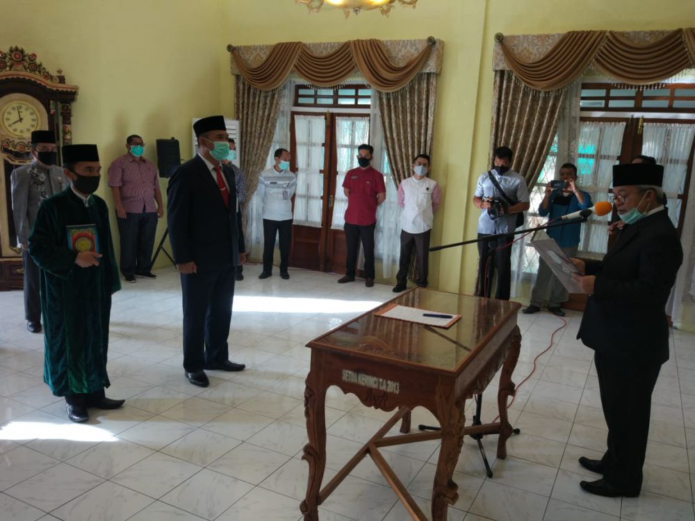 Asraf Kembali Dilantik Sebagai Pj Sekda Kerinci.