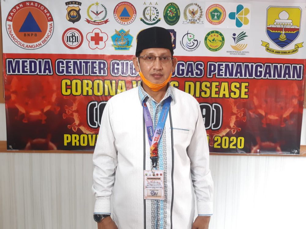 Juru Bicara Satgas Covid19 Provinsi Jambi Johansyah