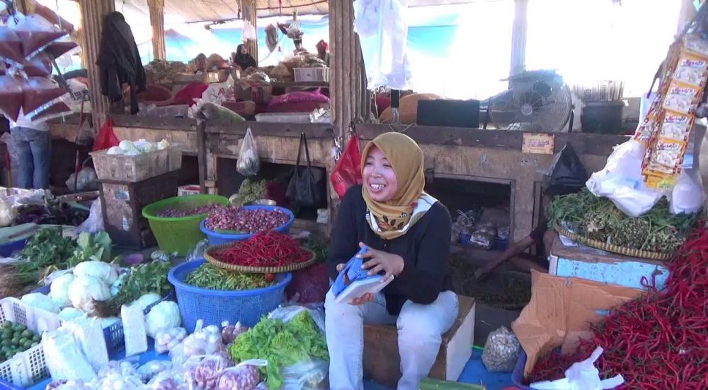 Harga cabai merah di Pasar Tradisional Keramat Tinggi Muara Bulian mengalami peningkatakan.