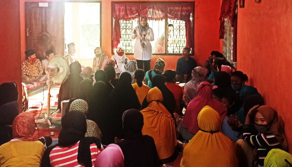 Yunninta Mahdan Gempur 8 Desa di Kecamatan Pemayung Dalam Satu Hari.