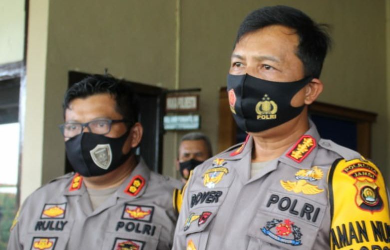 Kapolresta Jambi Kombes Pol. Dover Christian.