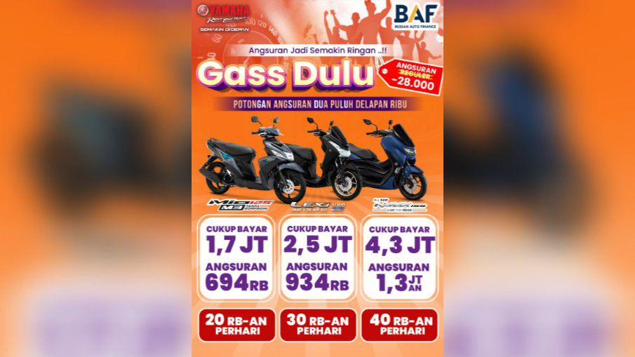 Special Program Bulan Oktober Untuk Pembelian Motor Yamaha di Jambi