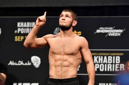 Khabib Nurmagomedov.