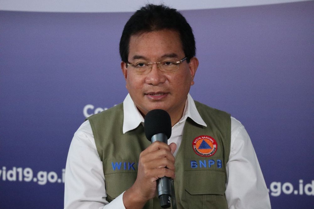 Juru bicara Satgas Penanganan COVID-19, Wiku Adisasmito.