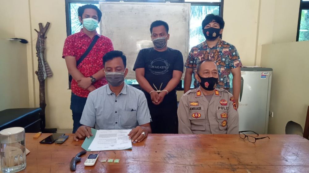 Bandar Narkoba Pulau Kayu Aro Dicokok Polisi.