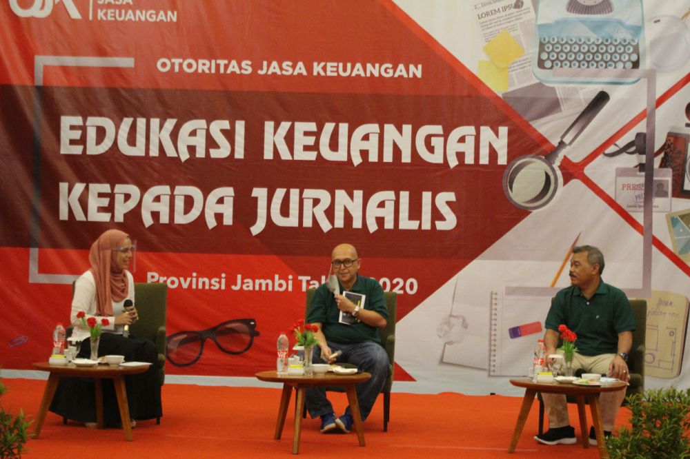 Otoritas Jasa Keuangan (OJK) Jambi gelar kegiatan Media Gathering 2020 dalam rangka Edukatif Keuangan Kepada Jurnalis.