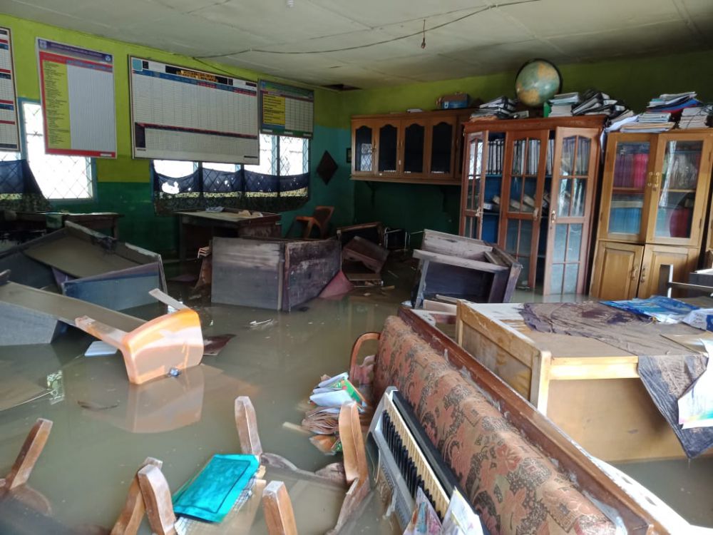 Kondisi SD di Tabir Ilir Merangin Memprihatinkan.