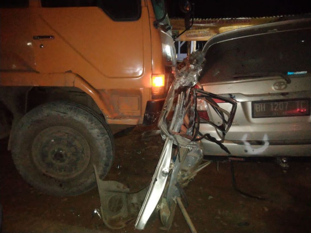 Kecelakaan Lalulintas (Lakalantas) terjadi di wilayah hukum Polres Tanjung Jabung Timur (Tanjabtim).