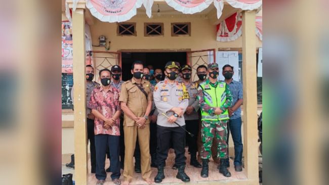 Kapolres Muarojambi Cek Wilayah Perbatasan

