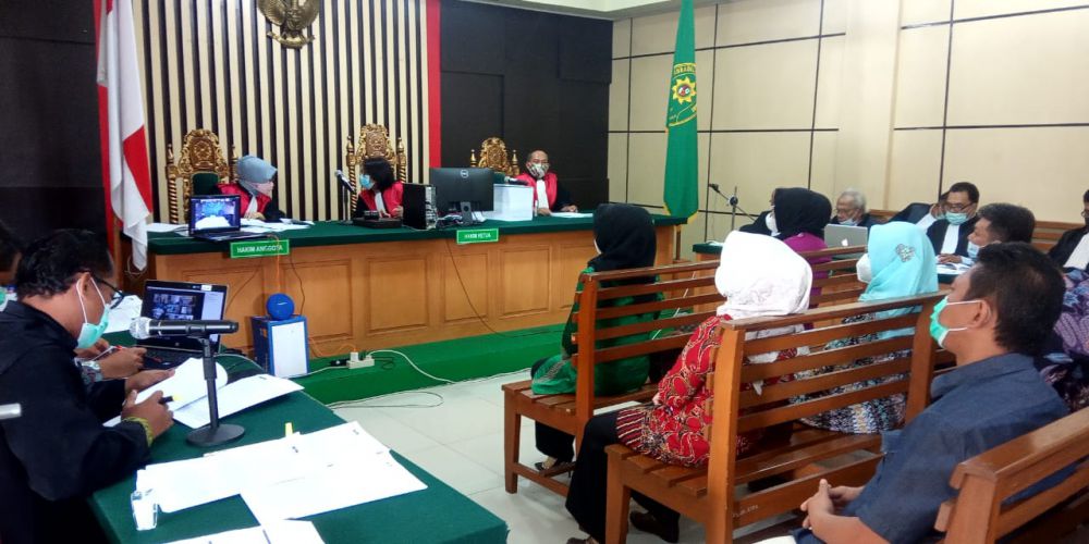Sidang suap uang ketok palu RAPBD Jambi 2017-2018.