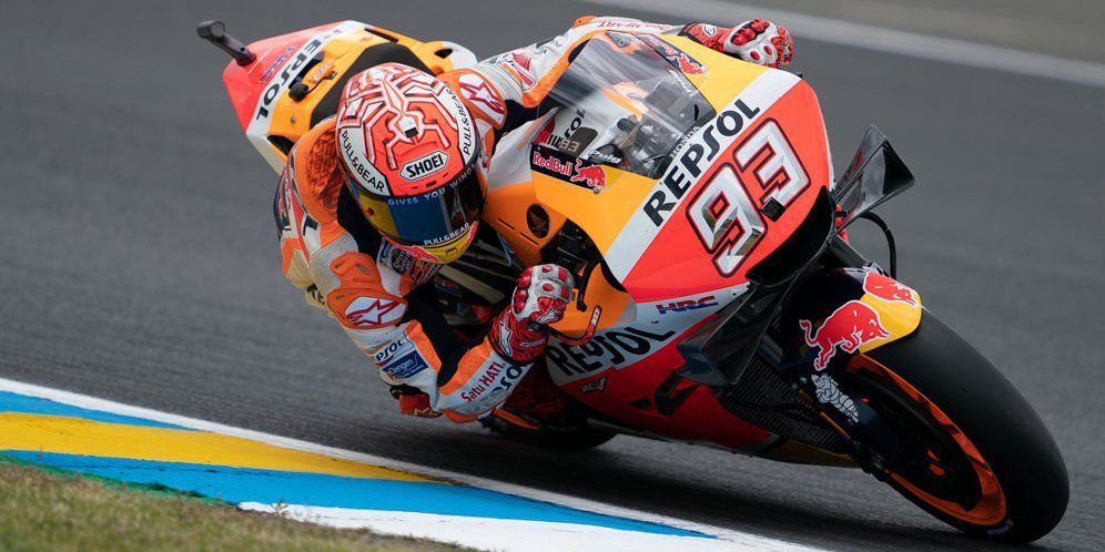 Pebalap Repsol honda Marc Marquez.