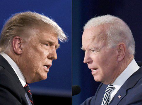 Donald Trump - Joe Biden.