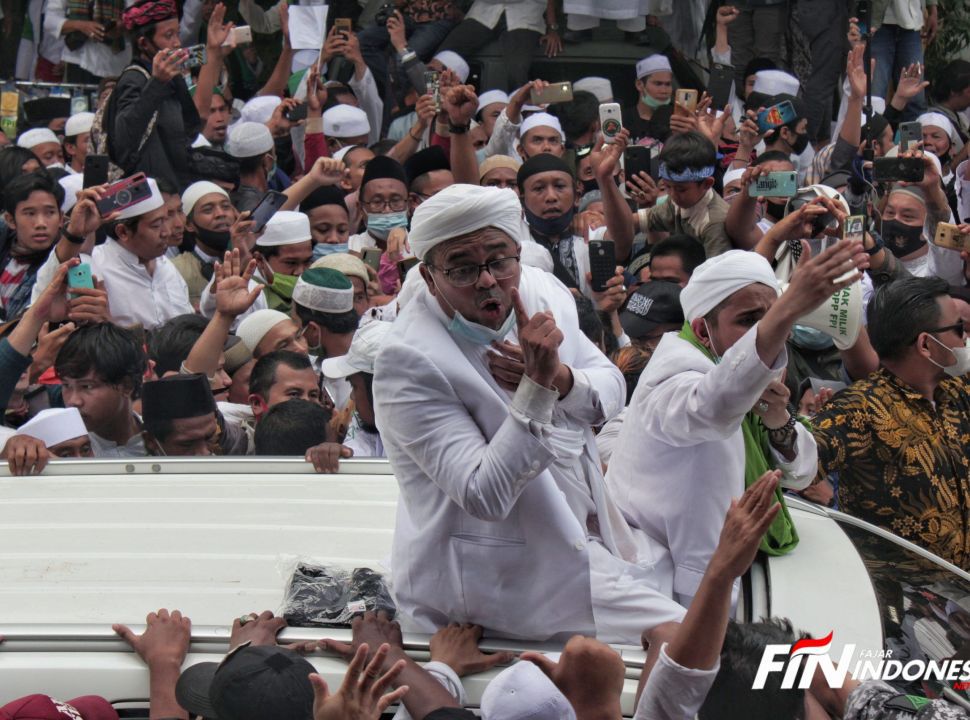 Imam Besar FPI Habib Rizieq Shihab.