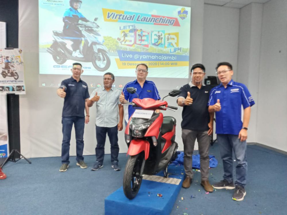 Yamaha Jambi Launching Yamaha Gear 125 Matic Multiguna.
