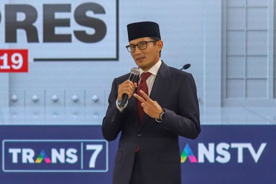 Sandiaga Uno.