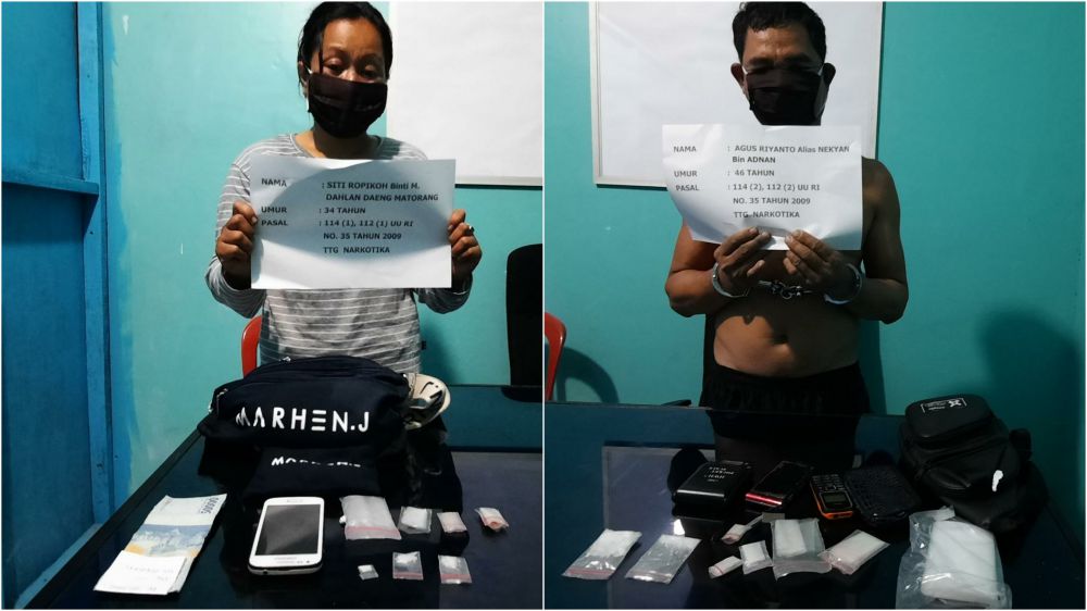 Suami Istri di Renah Pembarap Merangin Dibekuk Polisi.