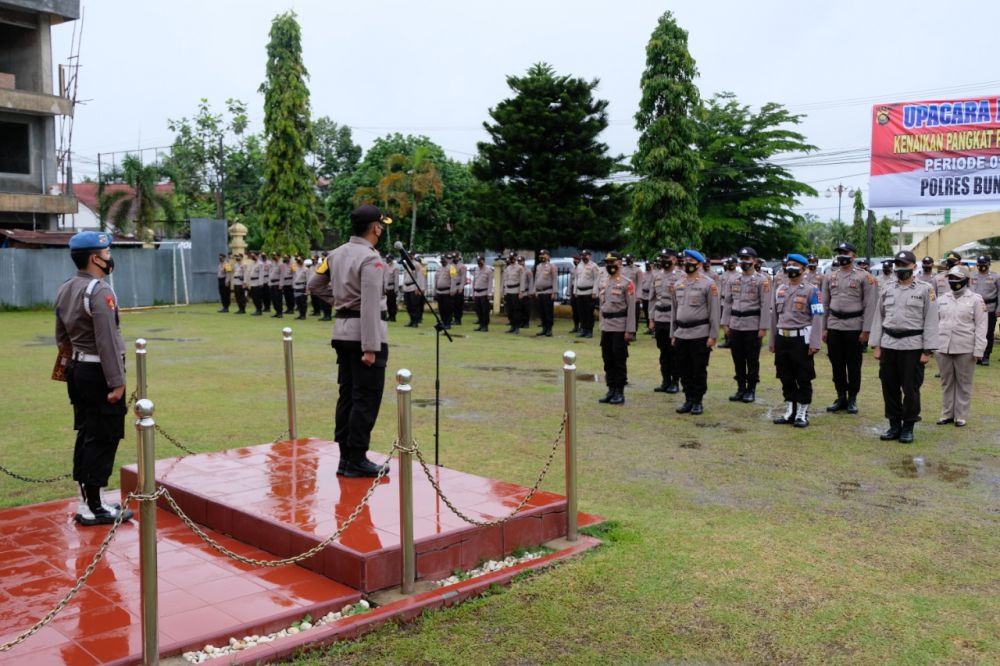 208 Personil Gabungan Diturunkan.