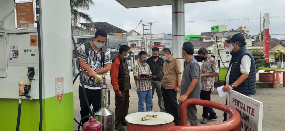 5 Nozzle di SPBU Beringin Disegel.