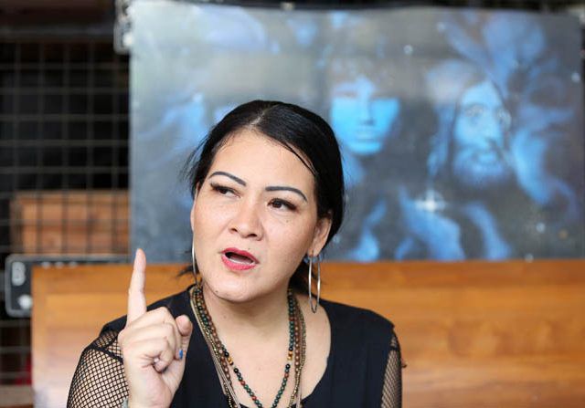 Melanie Subono. (MIFTAHULHAYAT/JAWA POS)