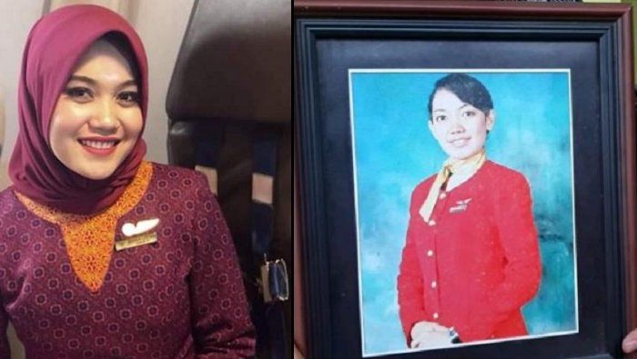 Ananda Lestari pramugari Sriwijaya Air.