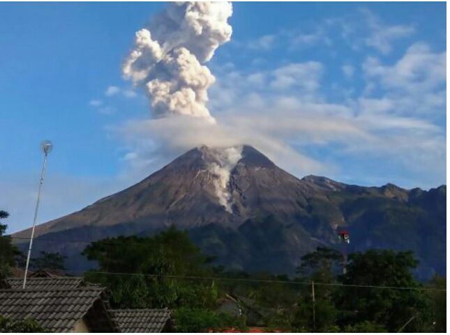 Gunung Merapi. (Istimewa)