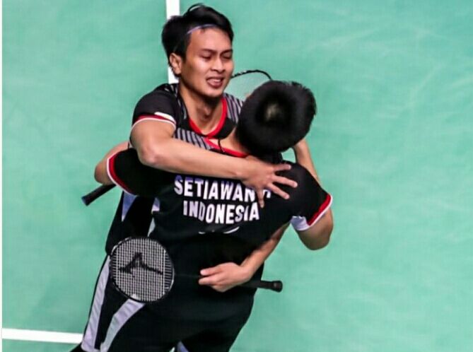 Mohamad Ahsan/Hendra Setiawan/Badminton Indonesia