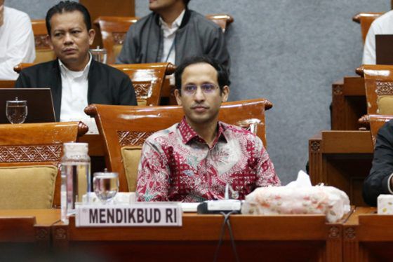 Mendikbud Nadiem Makarim.