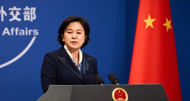 Juru Bicara Kementerian Luar Negeri Tiongkok Hua Chunying mengatakan agar AS mengizinkan pakar WHO datang untuk menyelidiki asal usul virus Korona (China Daily)