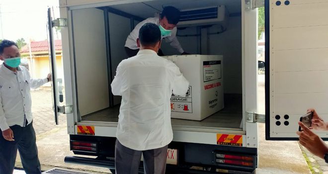 Proses Pendistribusian Vaksin.