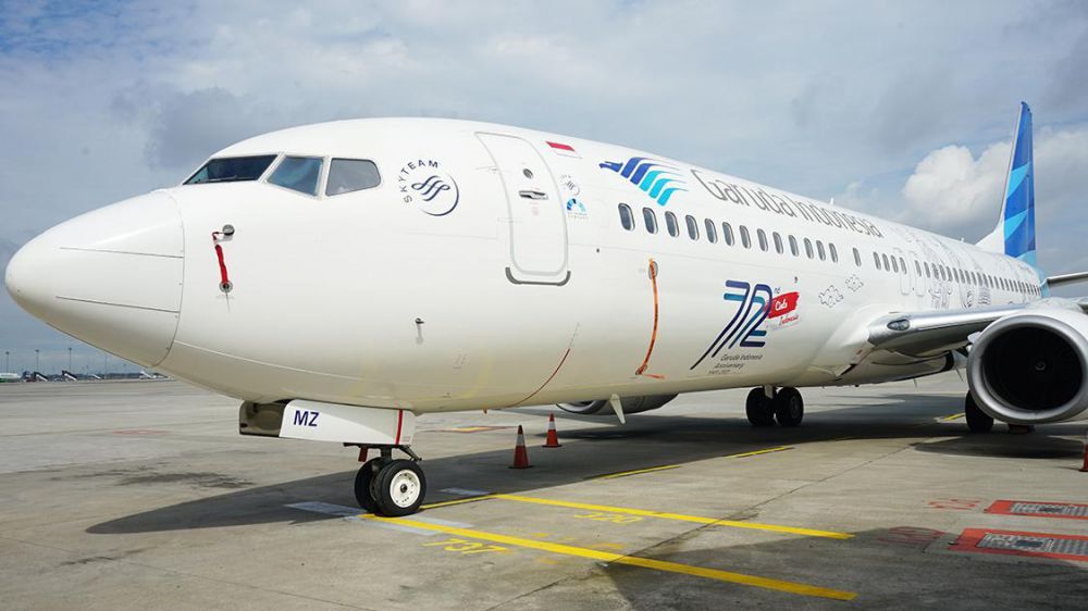 Pesawat Garuda.