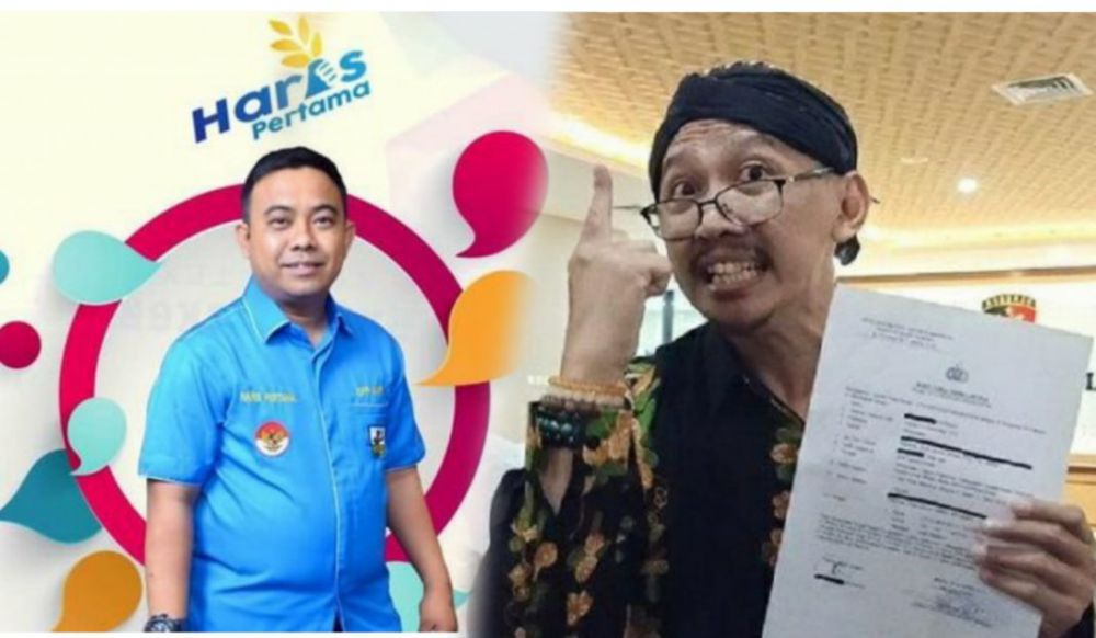 Ketua Umum DPP KNPI, Haris Pertama dan Permadi Arya. 