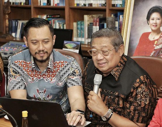 Susilo Bambang Yudhoyono, Agus Harimurti Yudhoyono (AHY)-- Twitter @AgusYudhoyono