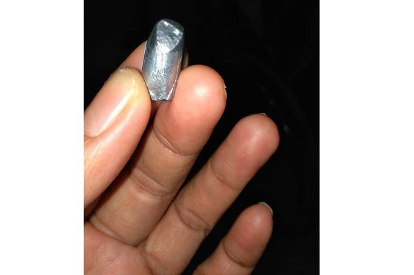 Proyektil peluru yang melukai IRT di Gowa