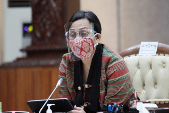 Menteri Keuangan Sri Mulyani Indrawati.