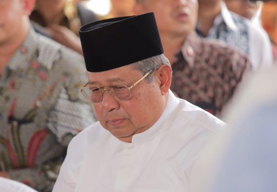 Ketua Majelis Tinggi Partai Demokrat Susilo Bambang Yudhoyono (SBY).