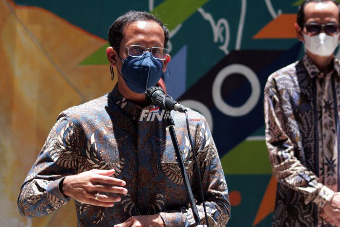 Menteri Pendidikan dan Kebudayaan (Mendikbud) RI Nadiem Makarim.