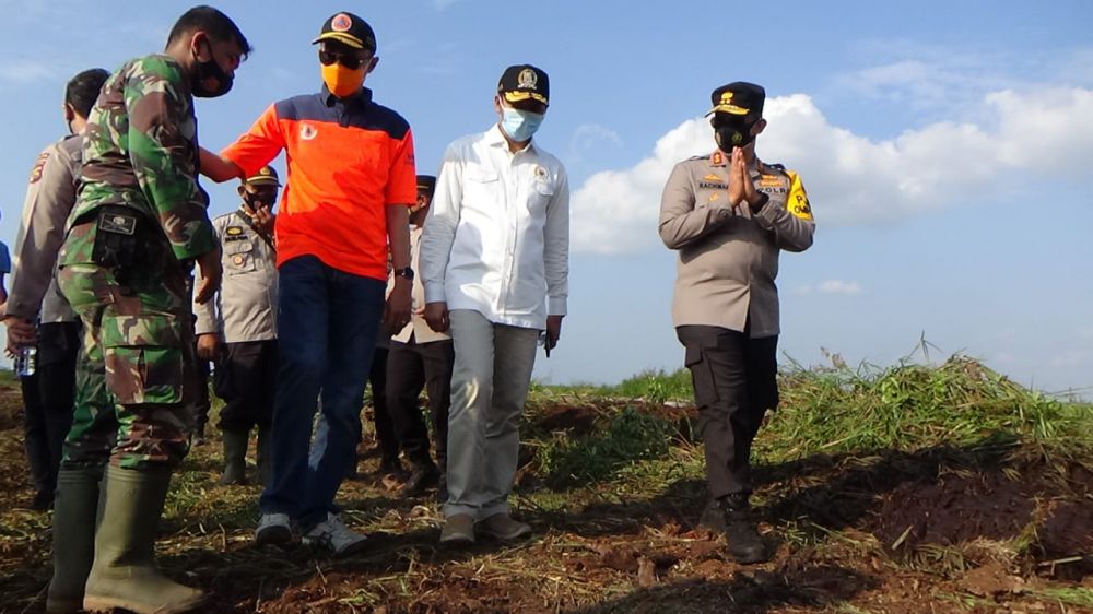 Ketua DPRD bersama Kapolda Pantau Kesiapan Cegah Karhutla.