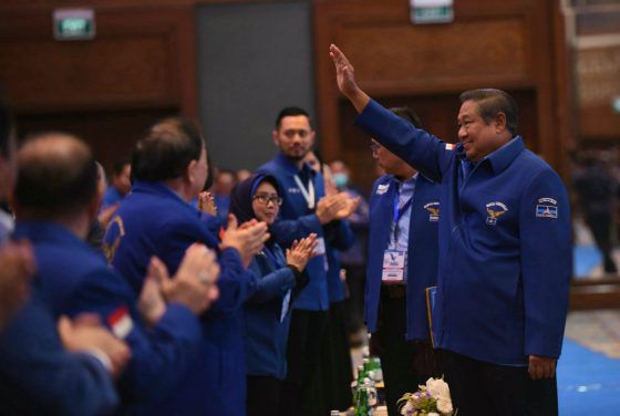 Ketua Majelis Tinggi Partai Demokrat Susilo Bambang Yudhoyono (SBY).
