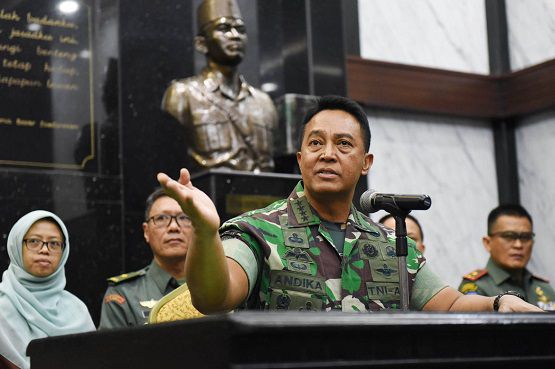 Kepala Staf TNI Angkatan Darat Jenderal TNI Andika Perkasa.
