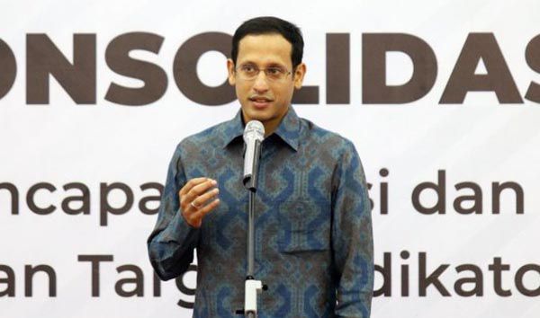 Menteri Pendidikan dan Kebudayaan Nadiem Makarim.